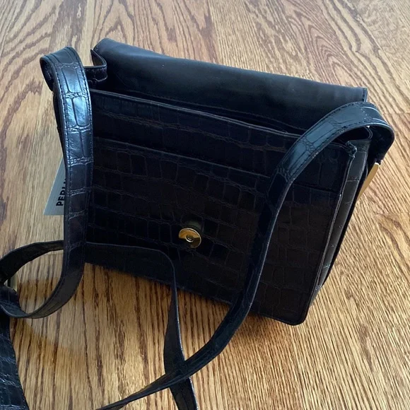 Vintage Perlina Brown Leather Pocketbook - Picture 5 of 8